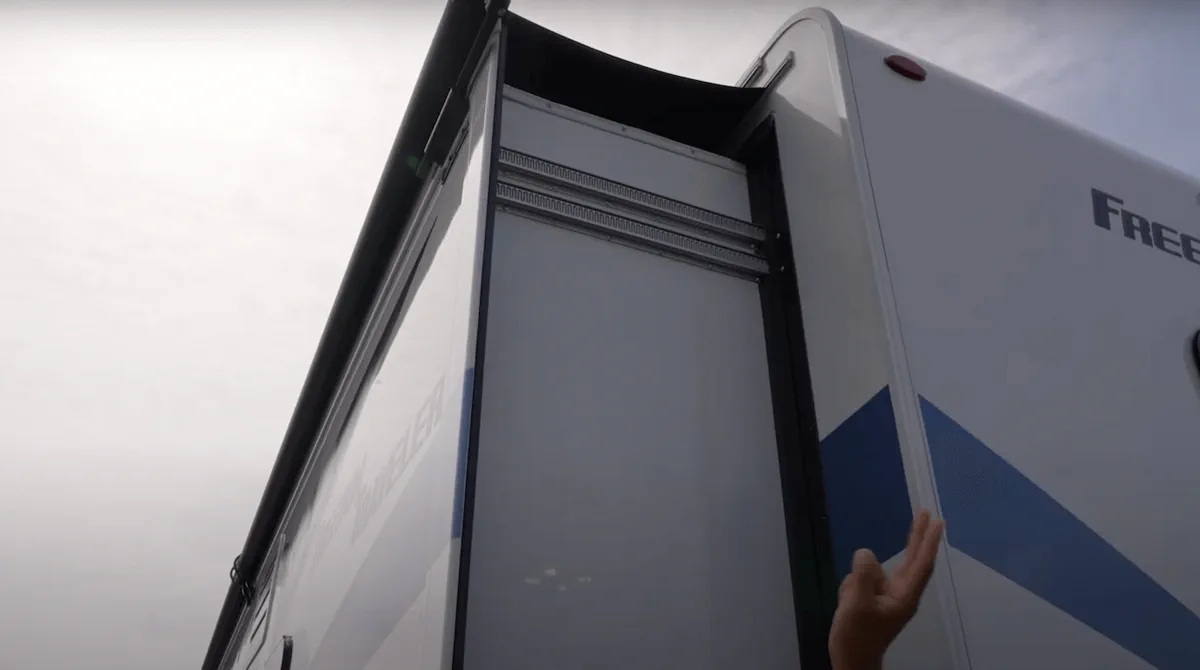 Marcus Reyes performing RV slide-out repair near Matheson Hammock Marina in Coral Gables Miami