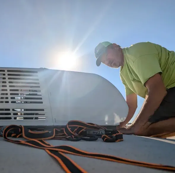 RV AC fan blade inspection and cleaning in Miami-Dade County